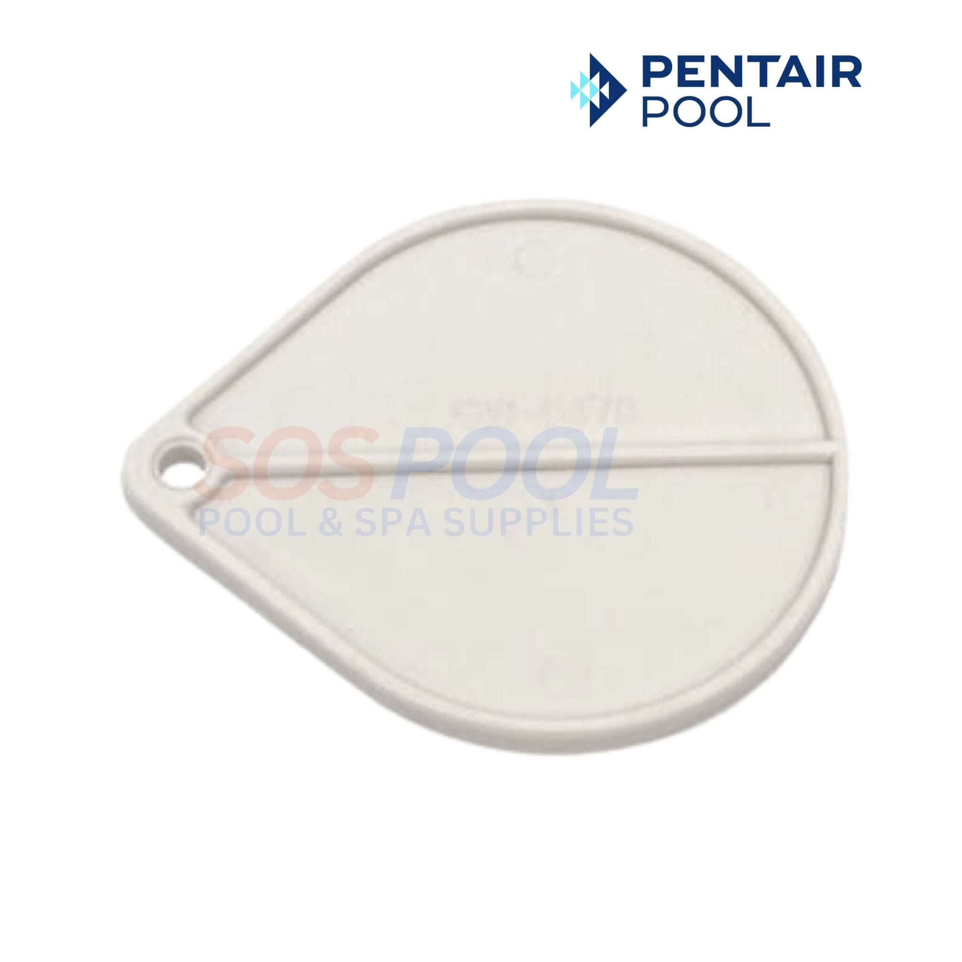 Pentair Trimmer Plate for Sta-Rite U-3 Skimmers 08650-0048, compatible with SOS Pool supplies, durable water flow regulator.