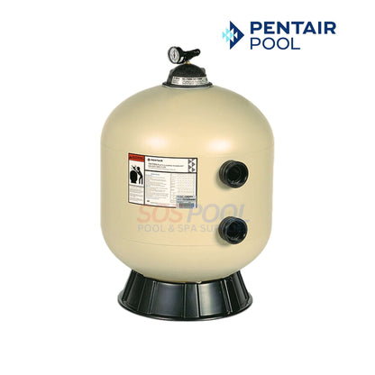 Pentair Triton II Sand Filter TR60 side mount for pools and spas by SOS Pool, efficient filtration system.