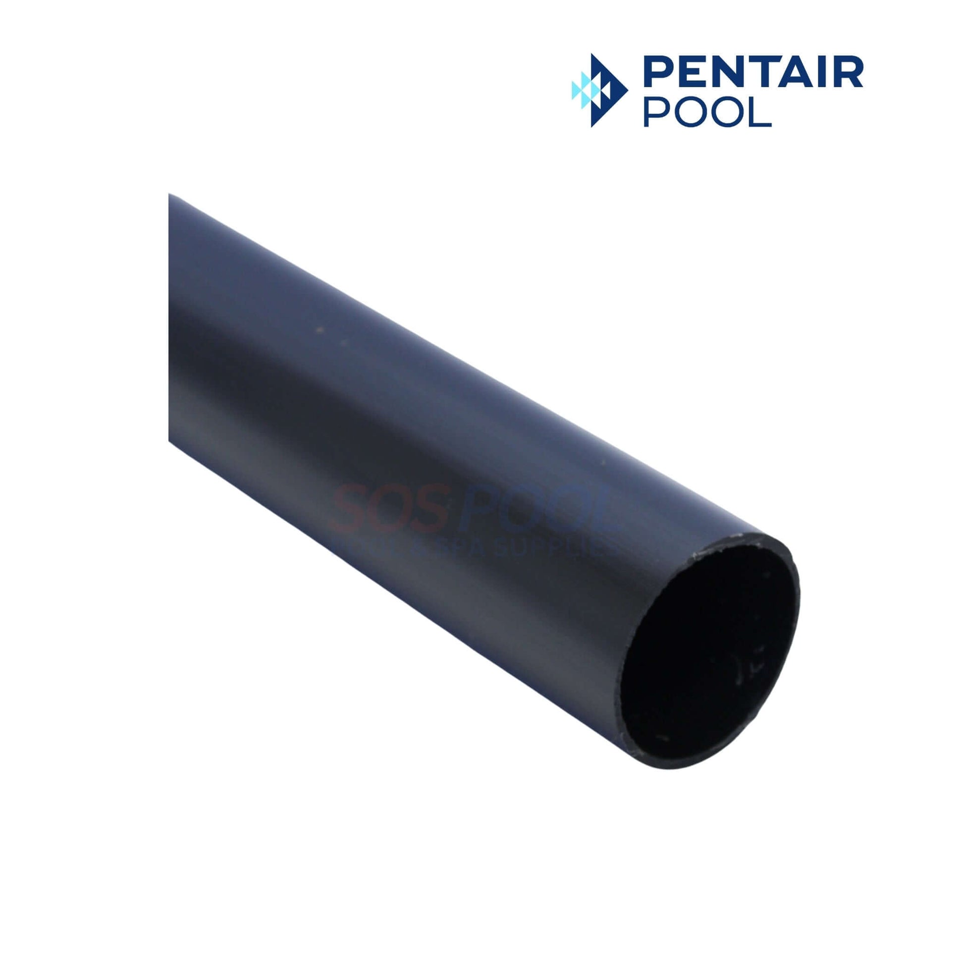 Pentair Tube Drive for Kreepy Krauly | 370486Z, black pipe showing end view, a key part for efficient pool cleaning, SOS Pool supplies.