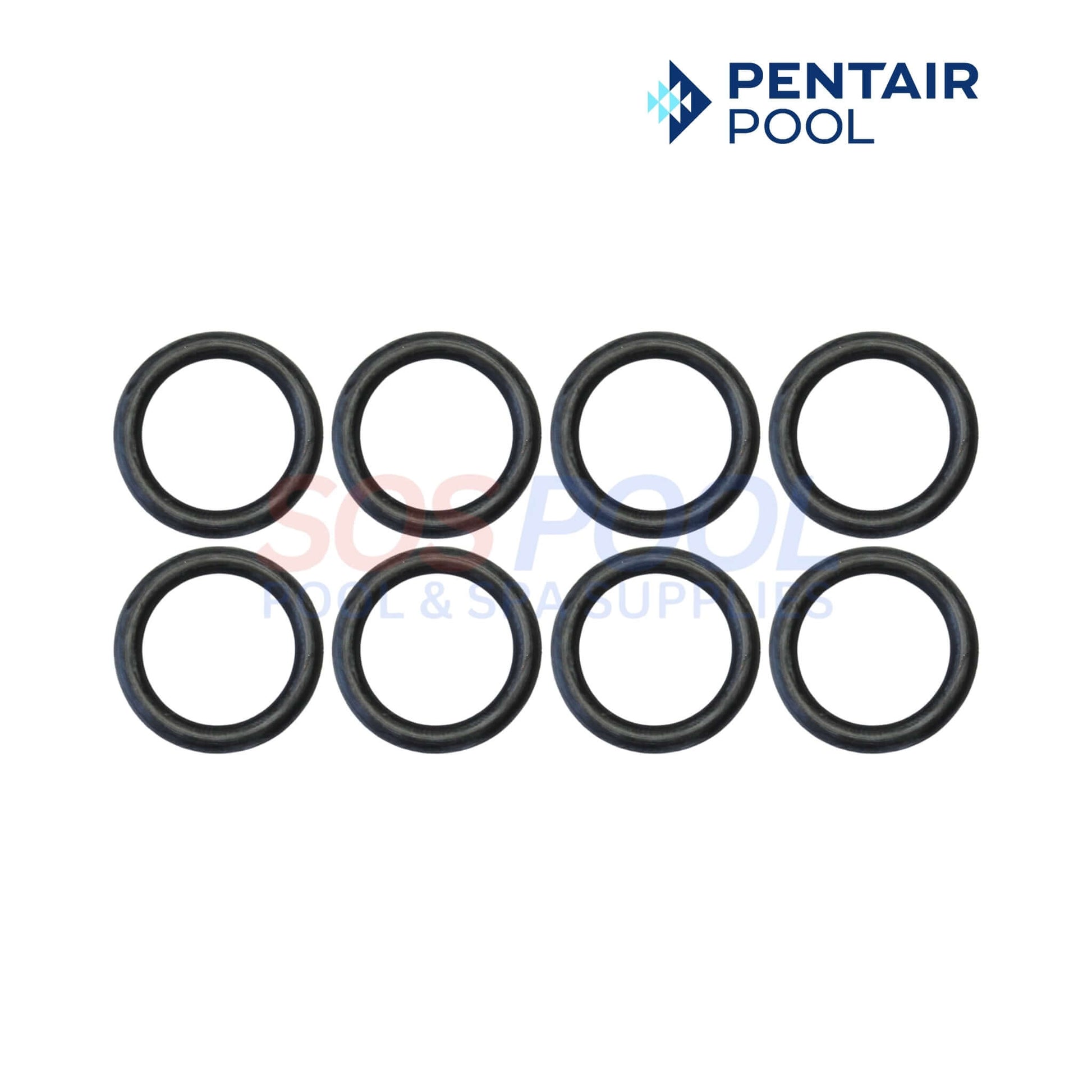 Pentair Pool Tube Sheet O-Ring Kit 460749; 8 durable rings for MasterTemp 250 heaters by SOS Pool.