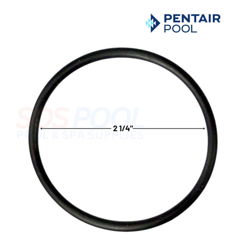 Pentair Union O-Ring 6020018 for SuperMax and SuperFlo Pumps at SOS Pool. 2 1/4" diameter, high-quality seal.
