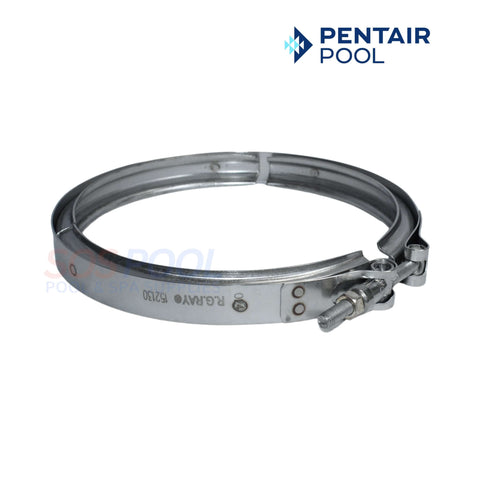 Pentair Valve Band Clamp 152130 for Tagelus Filters | 8.35-inch clamp for 2-inch valves | SOS Pool