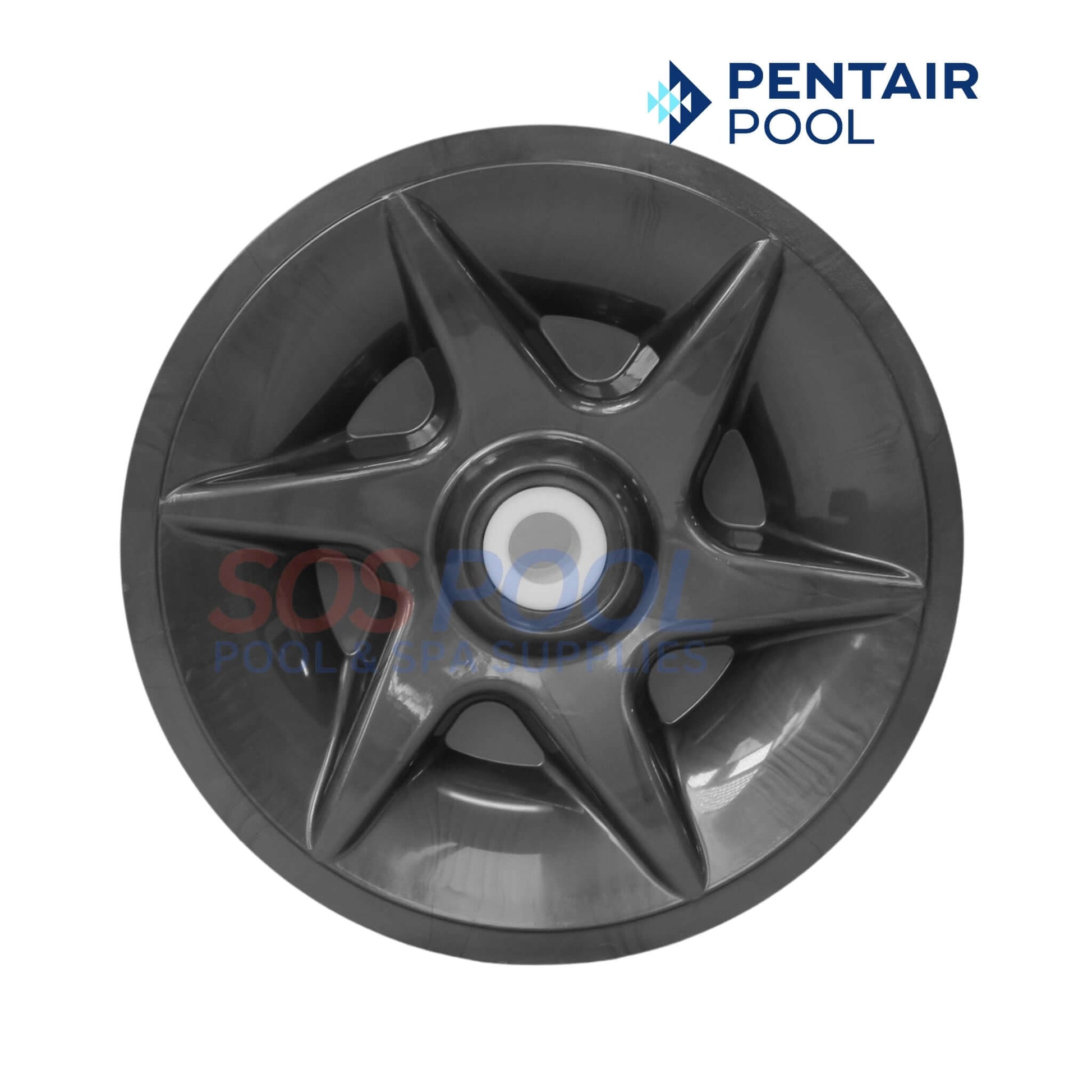 Pentair Wheel Kit for Rebel Cleaners 360286 by SOS Pool - Durable black wheels for efficient pool cleaning.