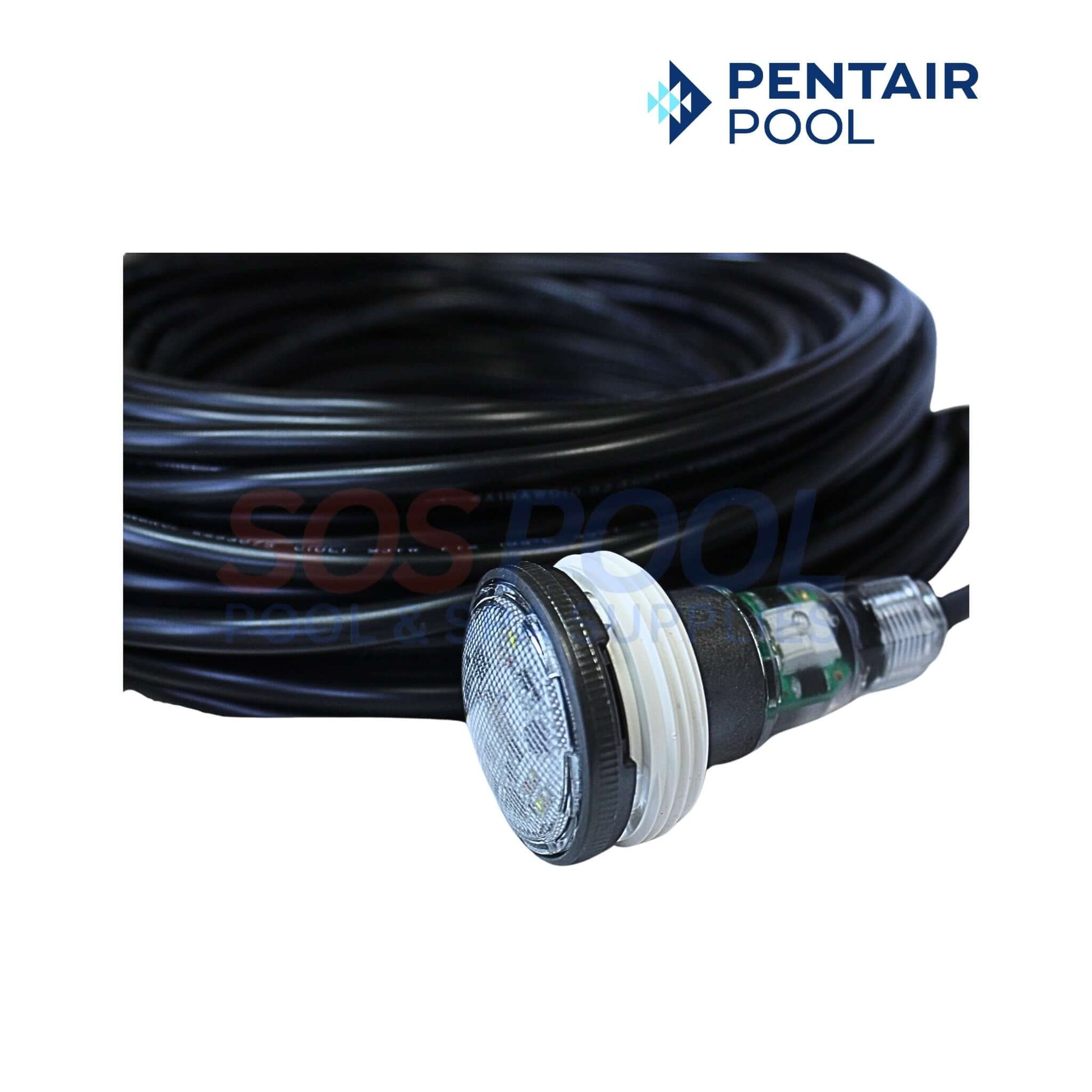Pentair White LED Spa Light MicroBrite 12V 14W with 100' Cord | SOS Pool