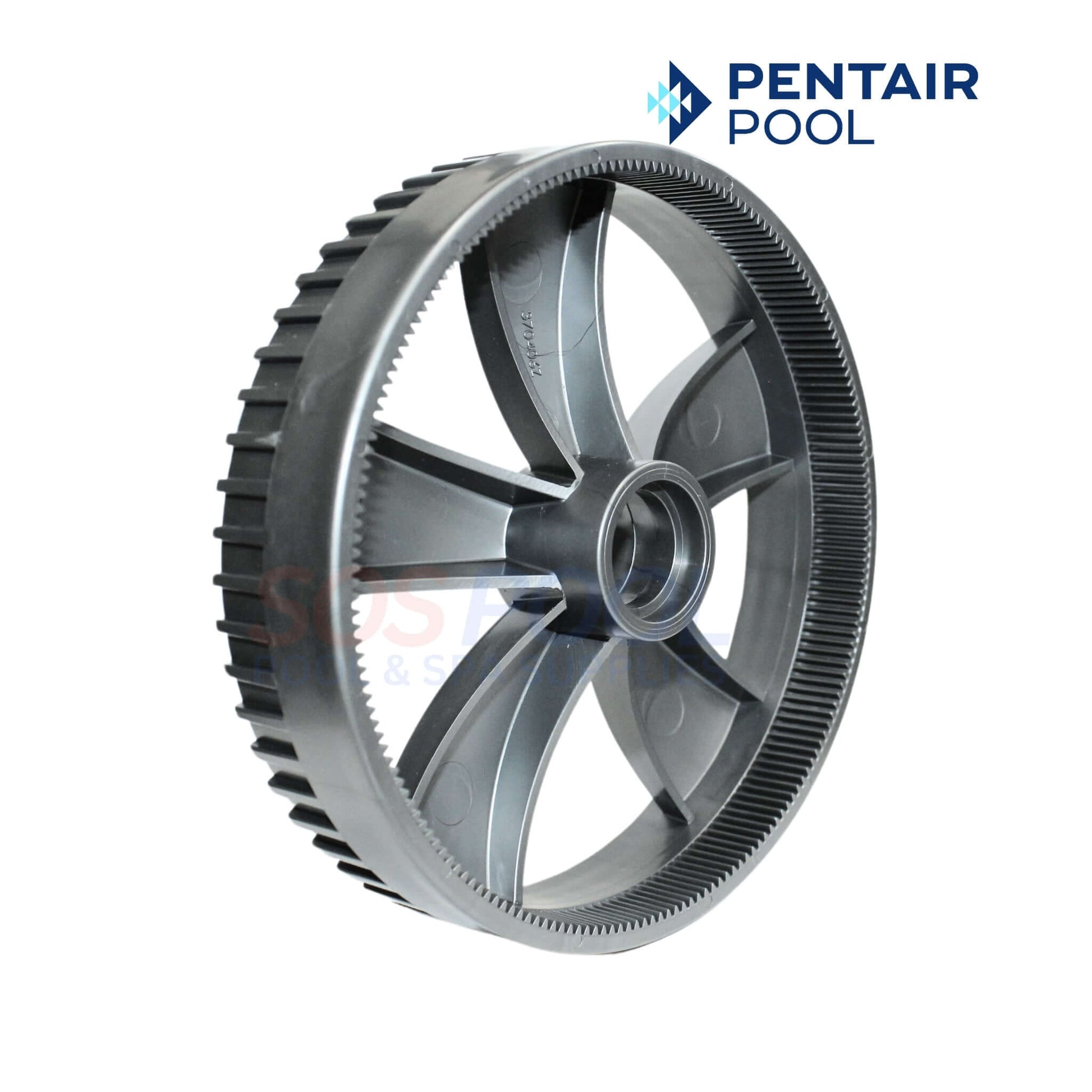 Pentair Wide Wheel 370406Z for Platinum Cleaners, enhances pool navigation, SOS Pool quality replacement part.