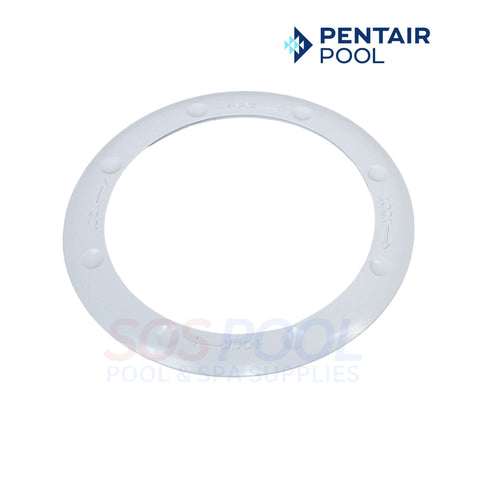 Pentair Color Ring for ColorVision LED Light Bubbler, White, durable accessory for gunite pools, SKU 590105Z, SOS Pool.
