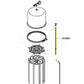 Pentair Purex Filter Rod Assembly parts diagram, including 60 sq. ft Filter Tie Rod 072867 | SOS Pool Supplies.