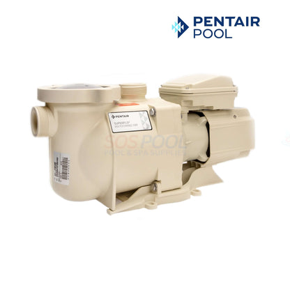 Pentair SuperFlo Single Speed Pool Pump with 1.1 THP motor for residential pools | SKU EC-348190 | SOS Pool