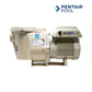 Pentair WhisperFlo VST Variable Speed Pump 011533, beige, side view, energy-efficient for swimming pools, SOS Pool supplies.