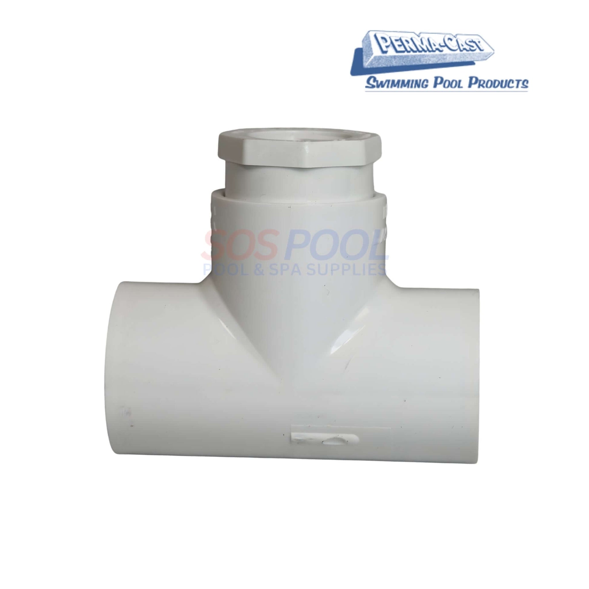Perma-Cast 1.5" Plumbing Kit | 08KIT-15 PVC T-fitting for swimming pools, essential for PoolBond installations, SOS Pool supplies.