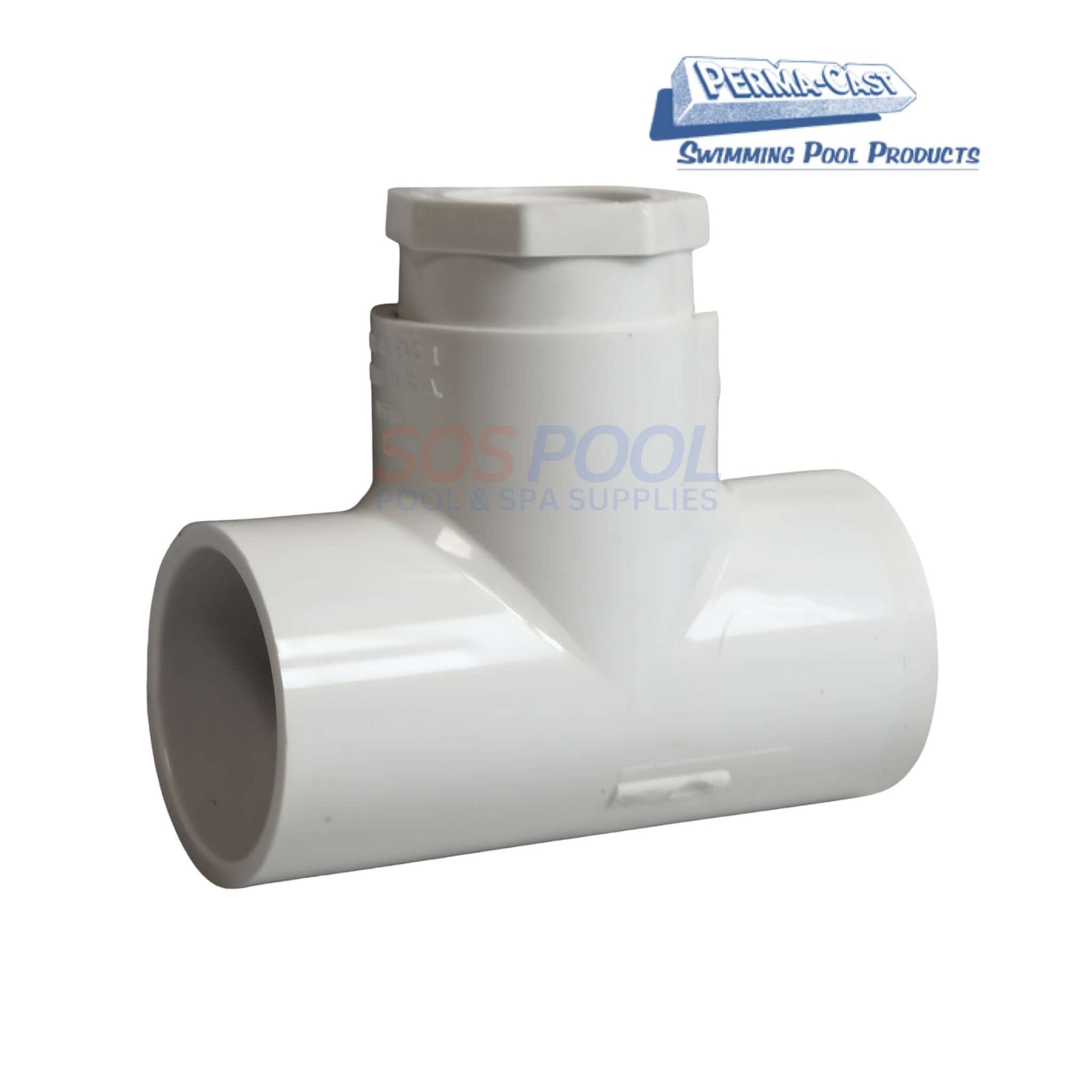 Perma-Cast 1.5" Plumbing Kit | 08KIT-15 PVC tee fitting for residential pool bonding, from SOS Pool supplies.