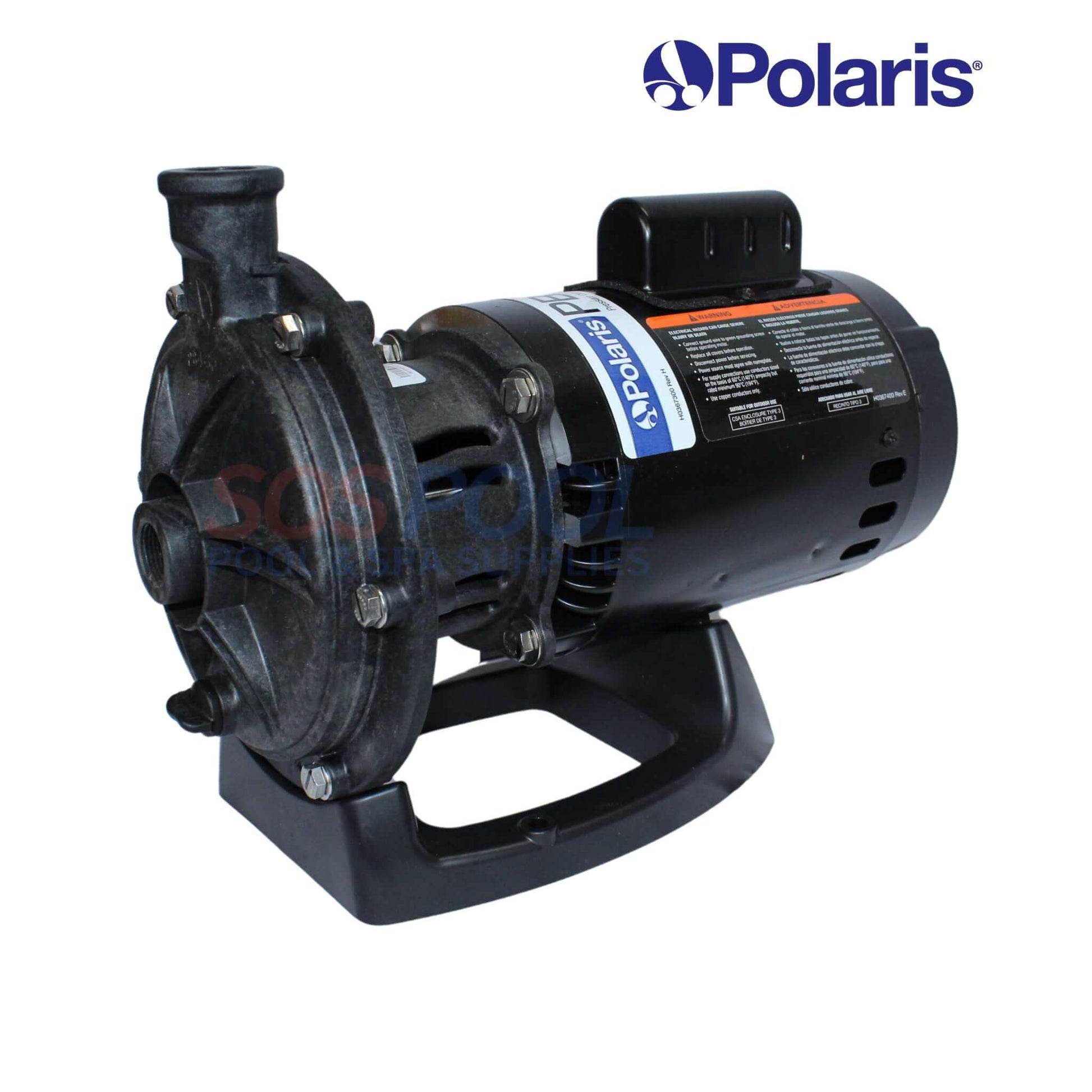 Polaris PB4-60 Booster Pump for pressure cleaners | 3/4 HP | SOS Pool ensures efficient pool cleaning.