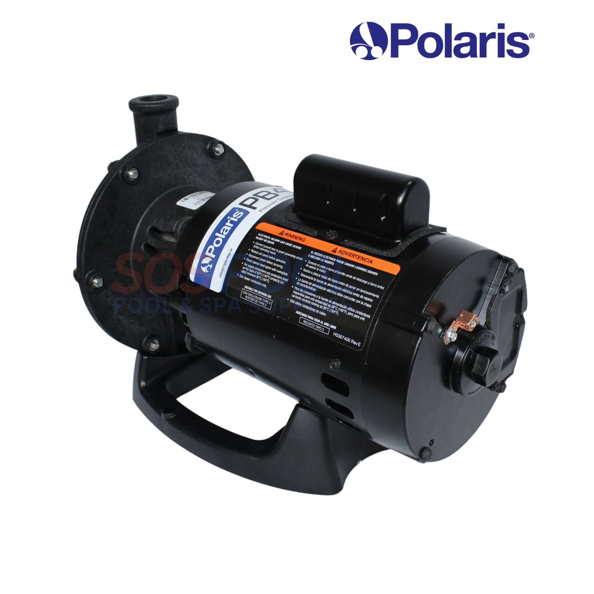 Polaris PB4-60 Booster Pump for Pressure Cleaners - 3/4 HP | SOS Pool