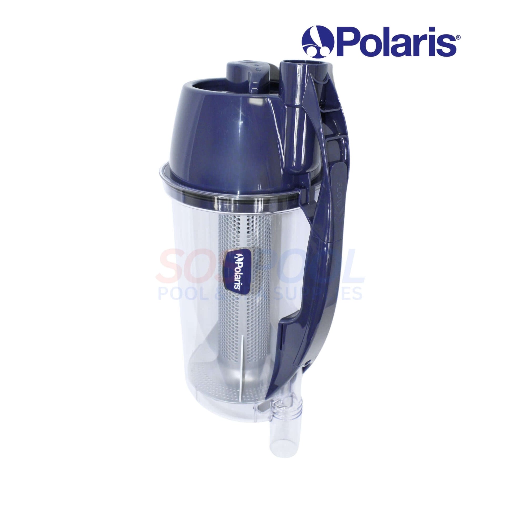 Polaris Cyclonic XL Leaf Catcher, essential for pool maintenance, SKU XLCLC, captures debris easily. SOS Pool.