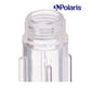 Polaris D31 Hose Barb Strainer Housing, clear plastic connector for Polaris 180 cleaners, essential pool part for effective debris trapping.