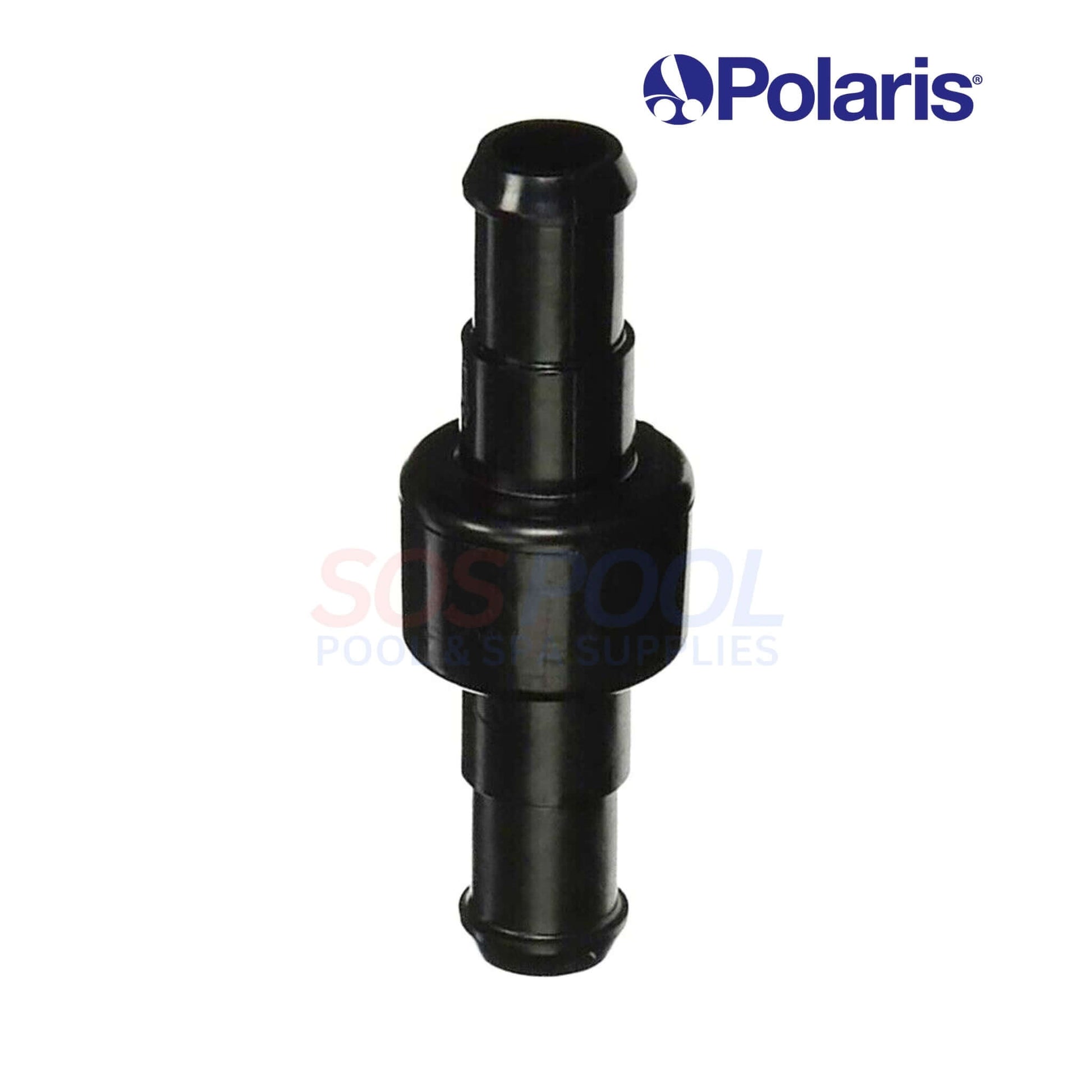 Polaris Ball Bearing Swivel D21 for pool cleaners, black swivel part by SOS Pool Supplies, ensures smooth movement.