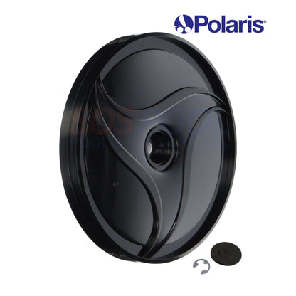 Polaris Double Side Wheel for Black Max 360 and 380, durable black replacement wheel, part number 9-100-1004, SOS Pool.