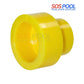 Poly Socket Fusion Reducer Bushing, 1.5" x 1", seamless connection for gas/water systems, SKU: Poly_Red_Bush_SOS_Pool.