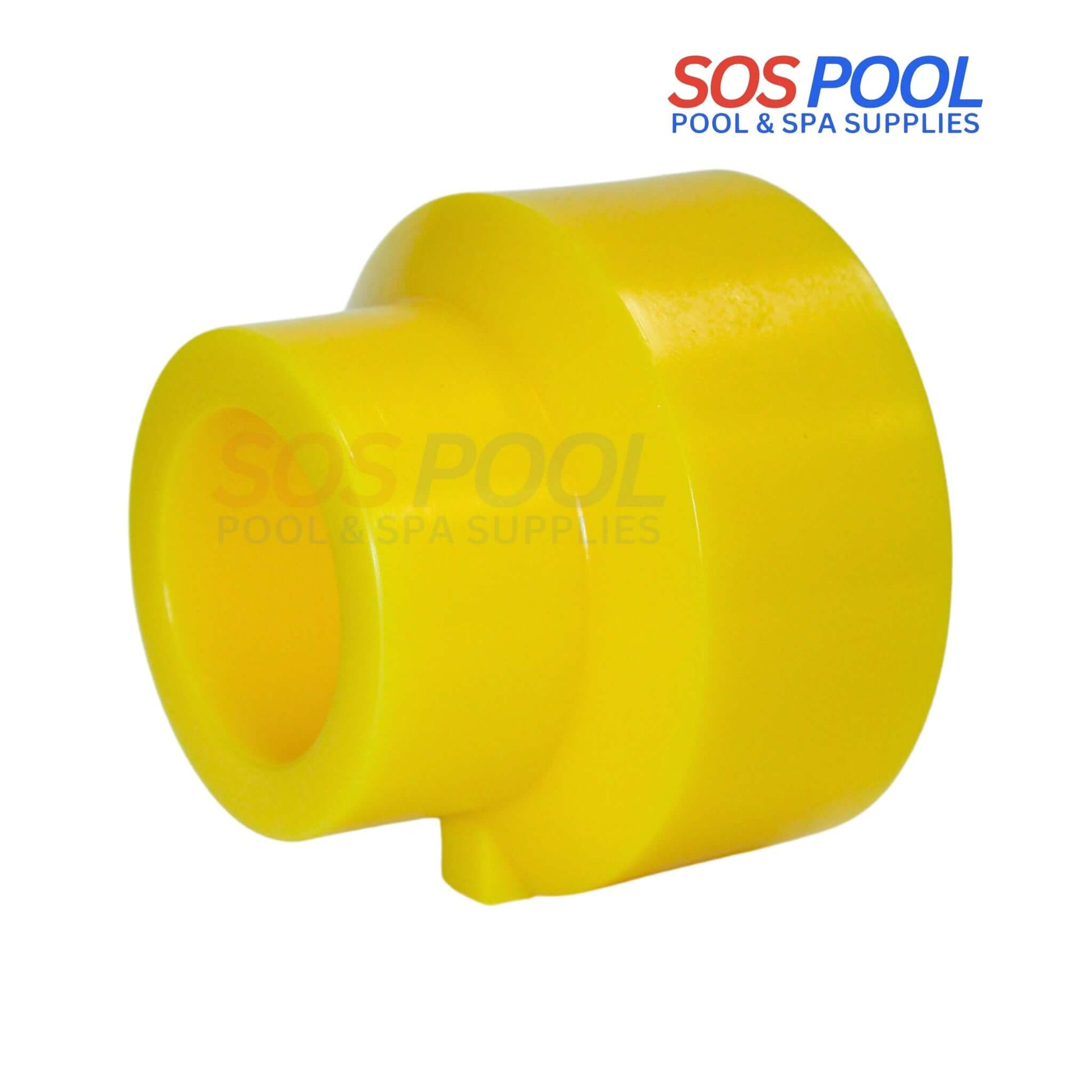 Poly Socket Fusion Reducer Bushing 1.5" x 1" for seamless connections in water systems | SOS Pool