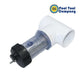 Pool Tool Inline Zinc Anode 104D, 2" slip, prevents galvanic corrosion in swimming pool plumbing systems - SOS Pool.