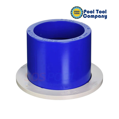 Pool Tool Skimmer Weir Conversion | 130 in blue, designed for U-3 type skimmers. Essential SOS Pool swimming pool parts.