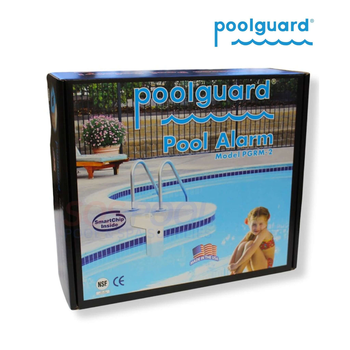 Poolguard Poolgaurd In-Ground Pool Alarm System | 12V | White | PGRM-2