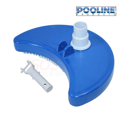 Pooline ABS Vacuum Head with Enclosed Weights | Blue | 11107