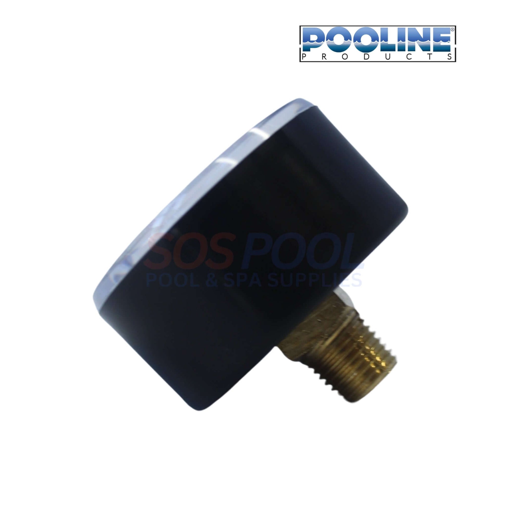 Pooline Cartridge Filter & 0.75HP Pump | 90 Sq. Ft. | 11512 part, black with brass fitting for pool use at SOS Pool supplies.