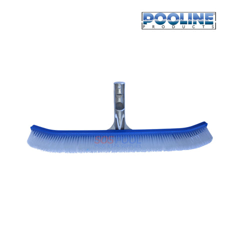 Pooline Curved Nylon Clear Brush for Algae 18" | 11025N, effective pool cleaning tool by SOS Pool.