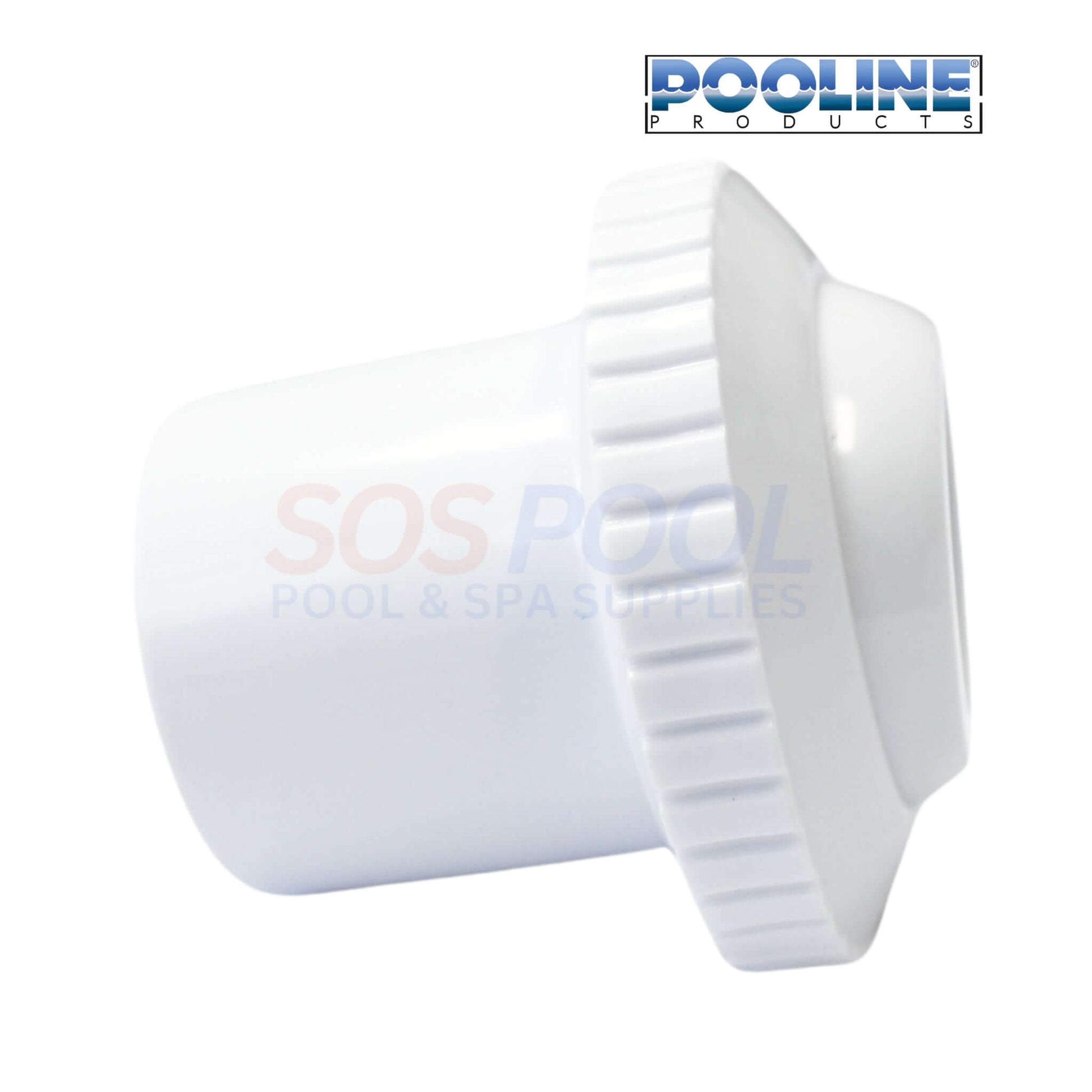 Pooline Hydrostream Jet Sleeve 11212A, 1.5 inch sleeve, 1 inch opening, SOS Pool, ideal for pool and spa systems.