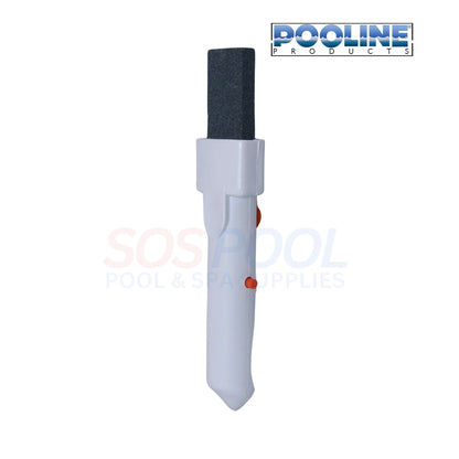 Pooline Pumice Stone on EZ-Clip with White Handle | 11505