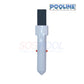 Pooline Pumice Stone on EZ-Clip with White Handle | 11505