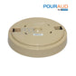 Pour-A-Lid Round Skimmer Cover 10" Tan 201PALTAN by Stetson offers customizable integration for SOS Pool.