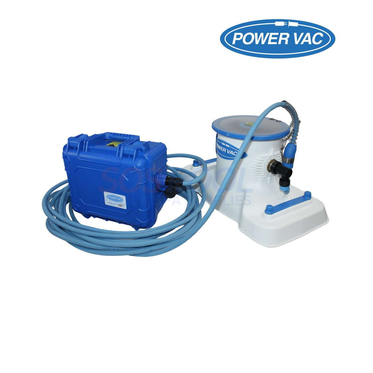 Power Vac Professional Pool Vacuum With Filter Bag & Battery Case | 40