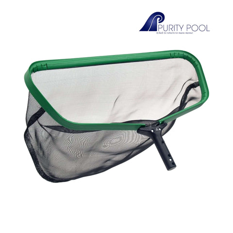 Purity Pool 24-inch Gator Tuff Duty Leaf Rake for efficient pool cleaning, heavy-duty design for tough debris, SOS Pool.