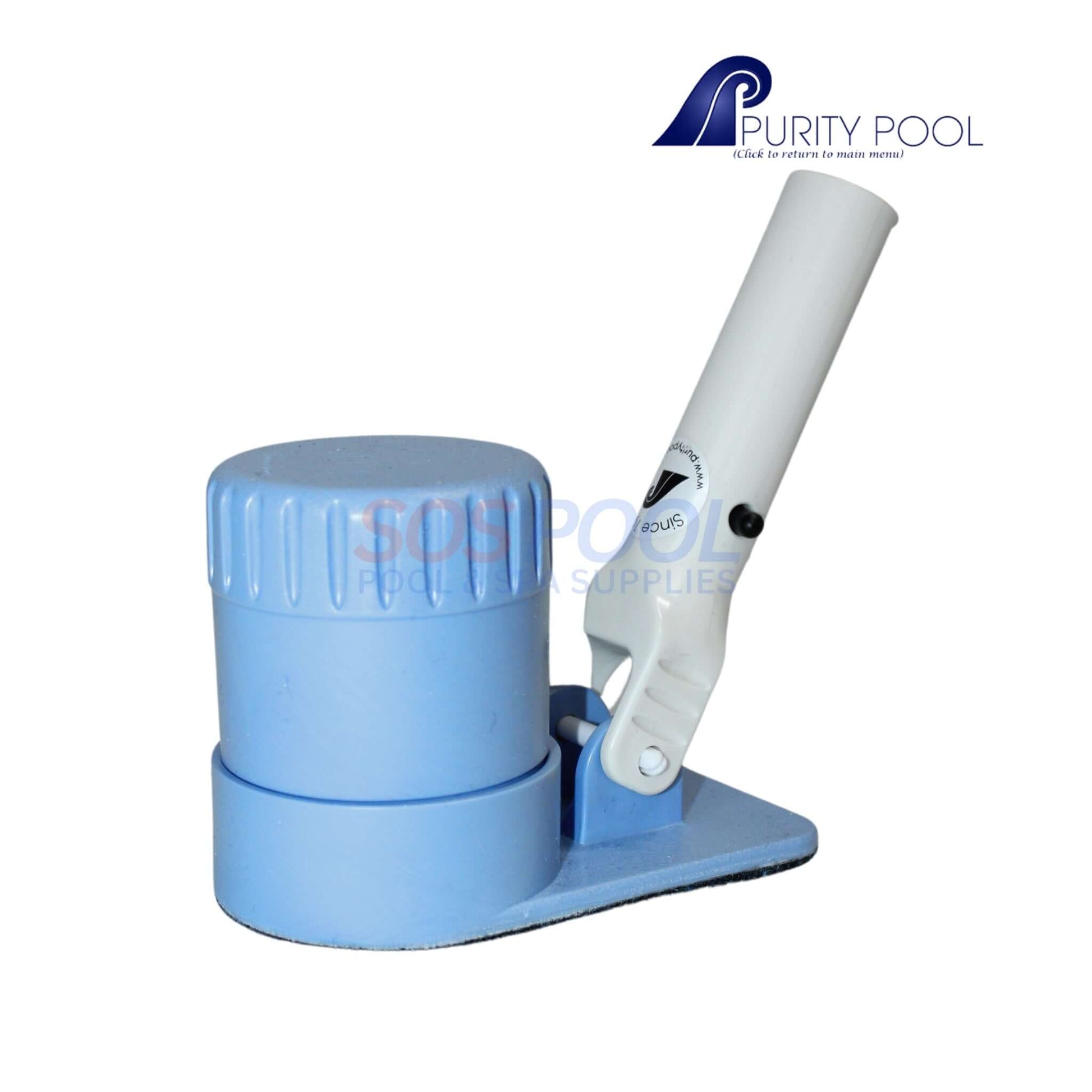 Purity Pool Out Spot Stain Remover OS tool for SOS Pool, designed for efficient stain elimination without harmful acids.