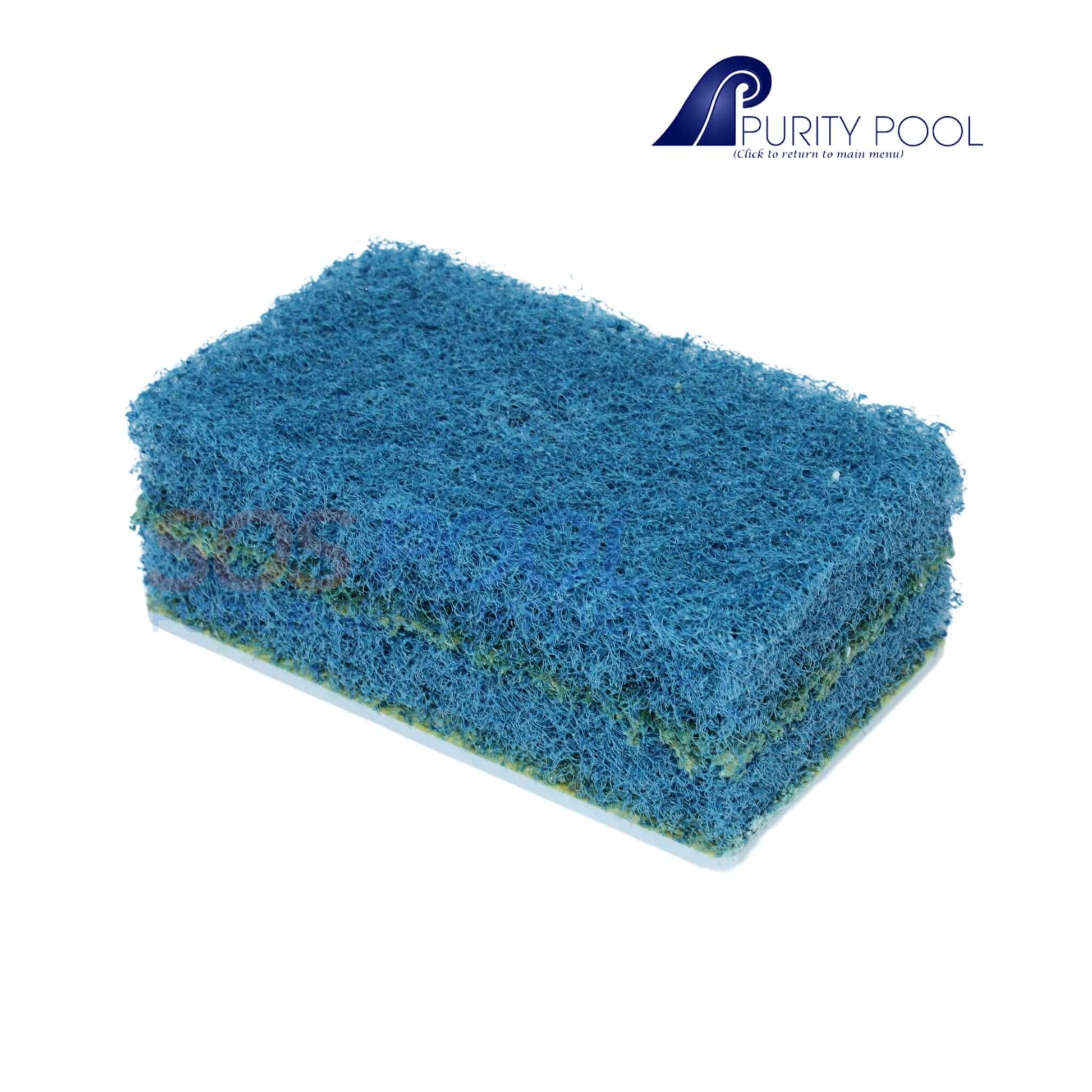 Purity Swimming Pool Quick Connect Tile Scrubber pads designed for effective cleaning, including SOS Pool calcium removal.