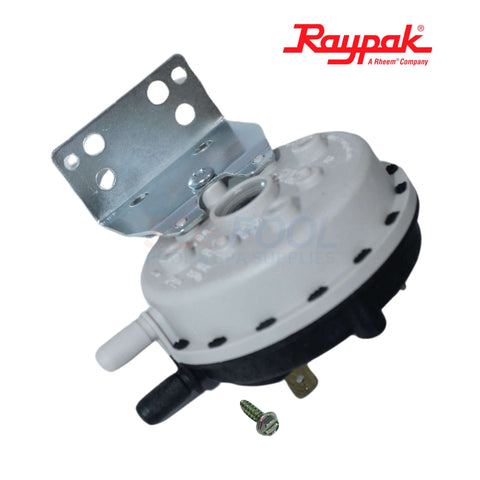 Raypak Blower Pressure Switch for 407A Heaters, OEM Replacement Part, Energy Efficient, SKU 010355F | SOS Pool