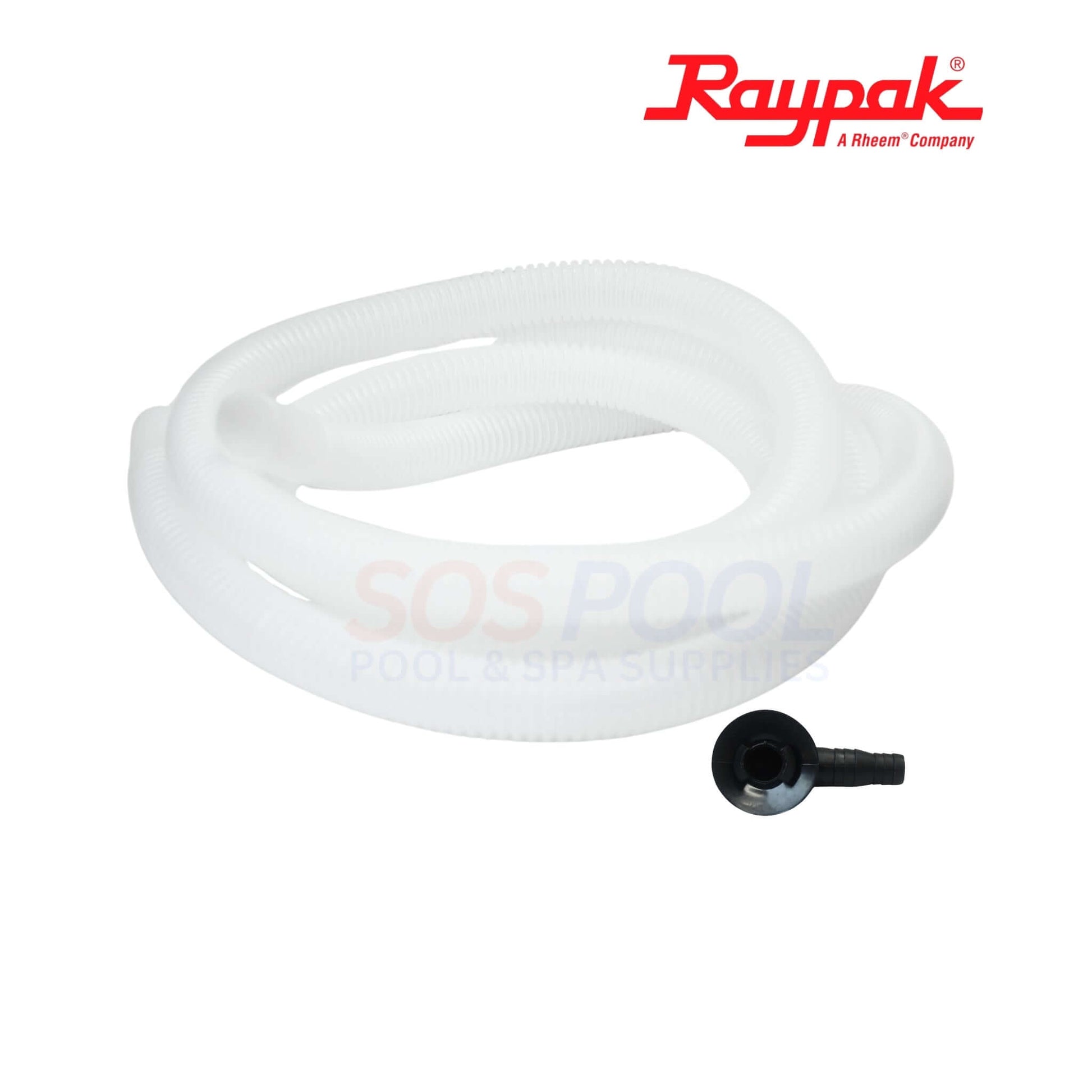 Raypak Condensate Drainage Kit for Crosswind | 018160F includes tubing and fittings, ideal for pool maintenance from SOS Pool supplies.