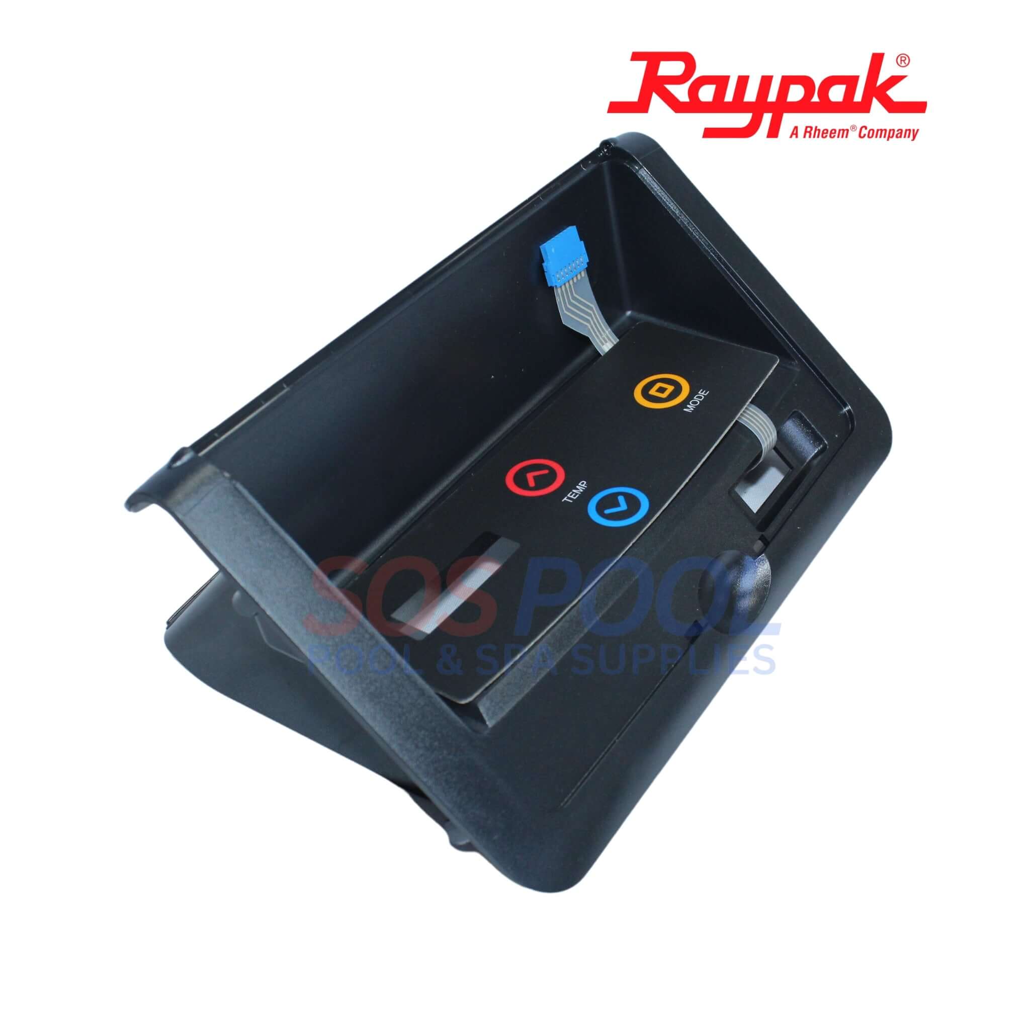 Raypak Control Bezel with Switch Decal For Heaters | After 5/2011 | 01