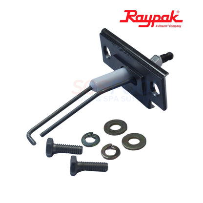 Raypak Direct Spark Ignitor DSI For 259A & 409A | 014124F, OEM replacement part with installation hardware for pool heaters.