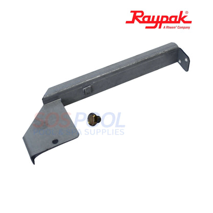 Raypak Pilot Mounting Bracket For R185A-R405B | 008082F, durable metal bracket for heater assembly from SOS Pool Supplies.