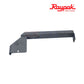 Raypak Pilot Mounting Bracket For R185A-R405B | 008082F in metal, used for securing pilot assembly in heaters.