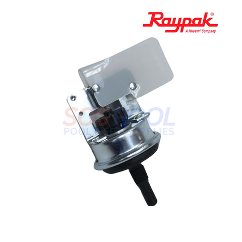 Raypak Pressure Switch for Heaters 009133F, 11 PSI, ensures safe operation for SOS Pool systems.