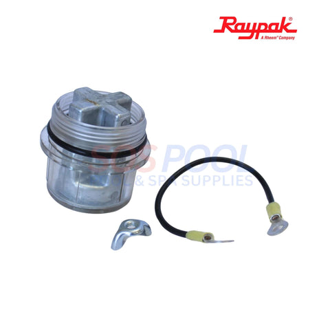 Raypak ProTek Shield Assembly for Gas Fired Heaters 017960F, essential for protecting heat exchangers. SOS Pool.
