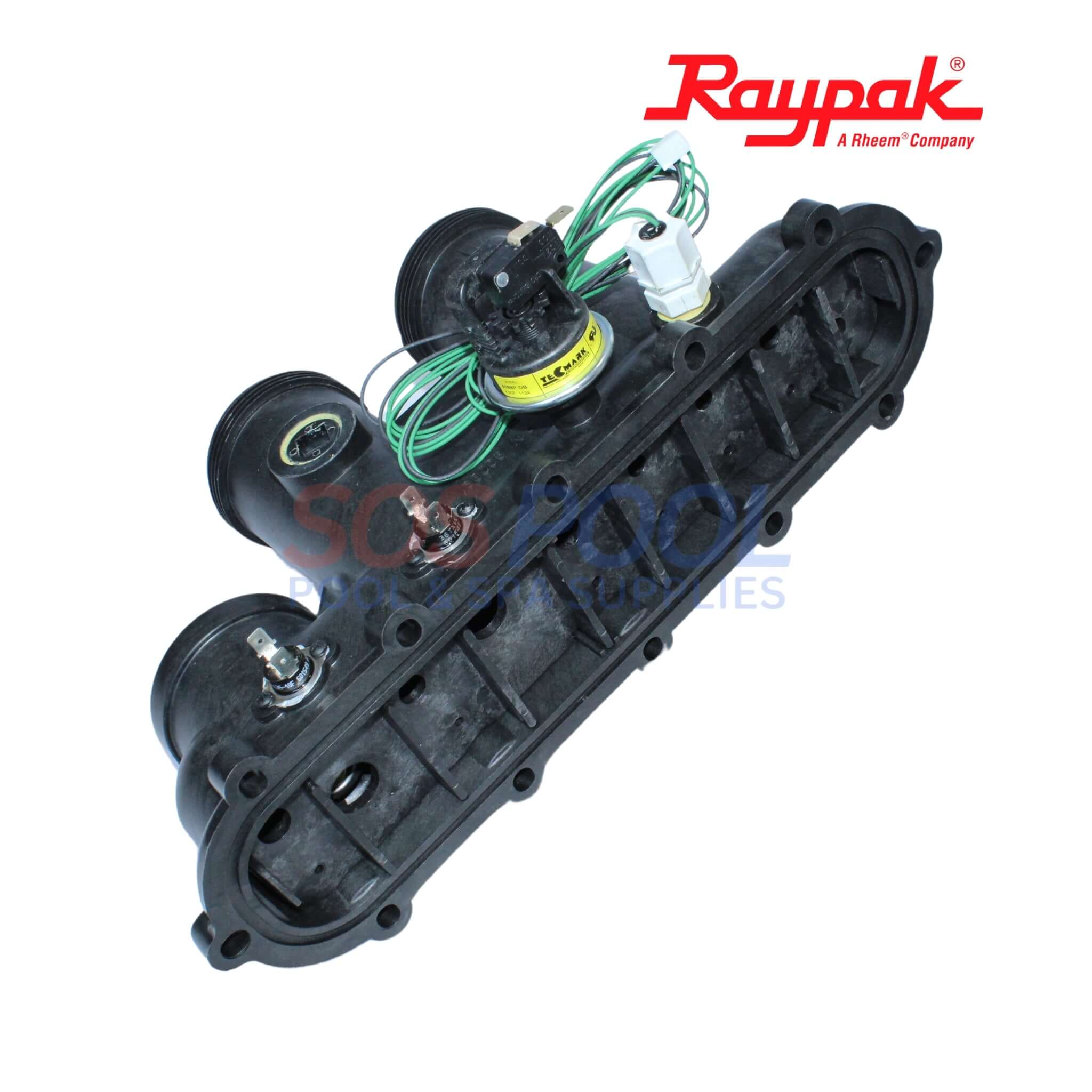 Raypak Protek Shield Inlet Outlet Header Assembly For Raypak Heaters