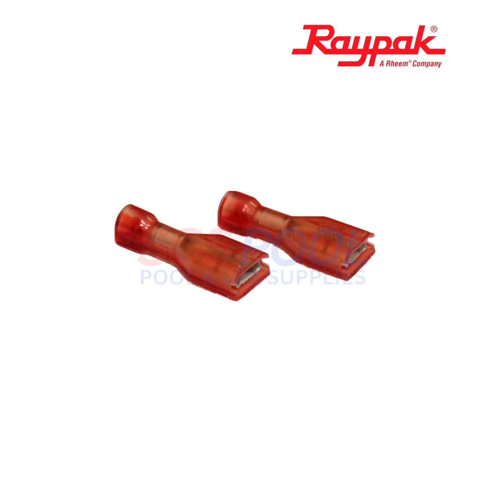 Raypak connectors for Low Nox heaters. Essential components for efficient electrical circuit management. SOS Pool supplies.