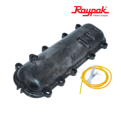 Raypak Return Header for Avia Heaters 264A & 404A, durable water flow part 019051F by SOS Pool.