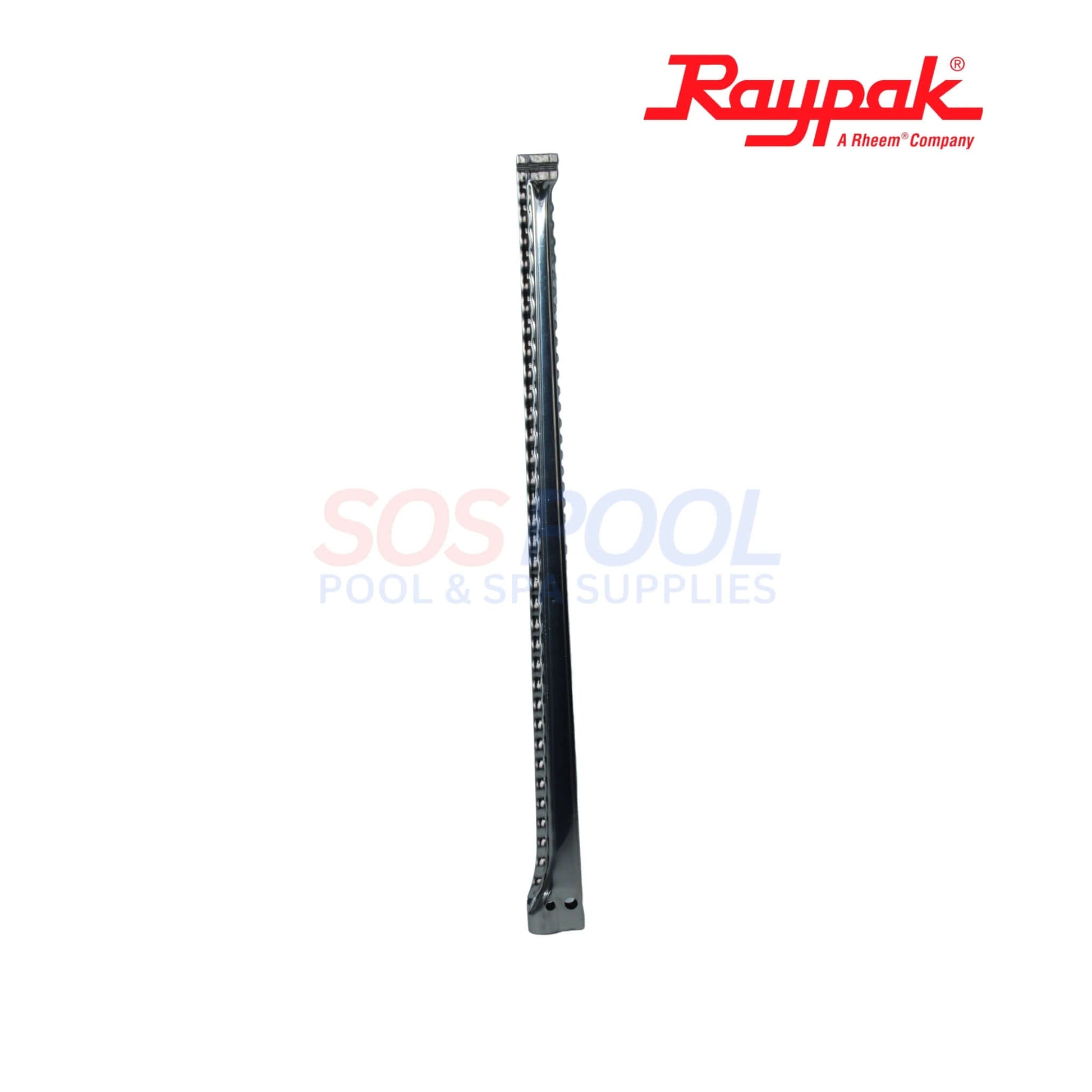 Raypak SRV Burner Kit for Heaters, 10 Pack, stainless steel replacement burners, SKU 100-10000414 | SOS Pool