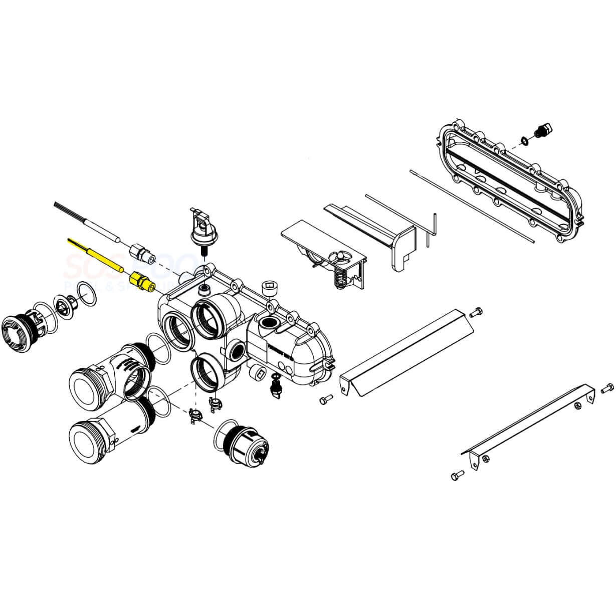 Raypak Temperature Outlet Sensor Kit For Avia Gas Heater 264 and 404 |